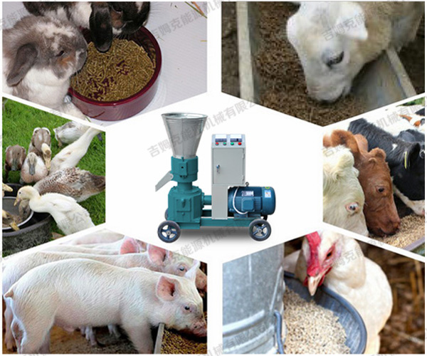 吉姆克秸稈飼料顆粒機屬于多功能顆粒機可壓制各種動(dòng)物家畜飼料